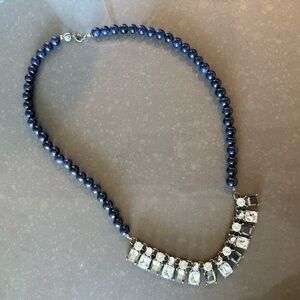 Blue Statement Necklace